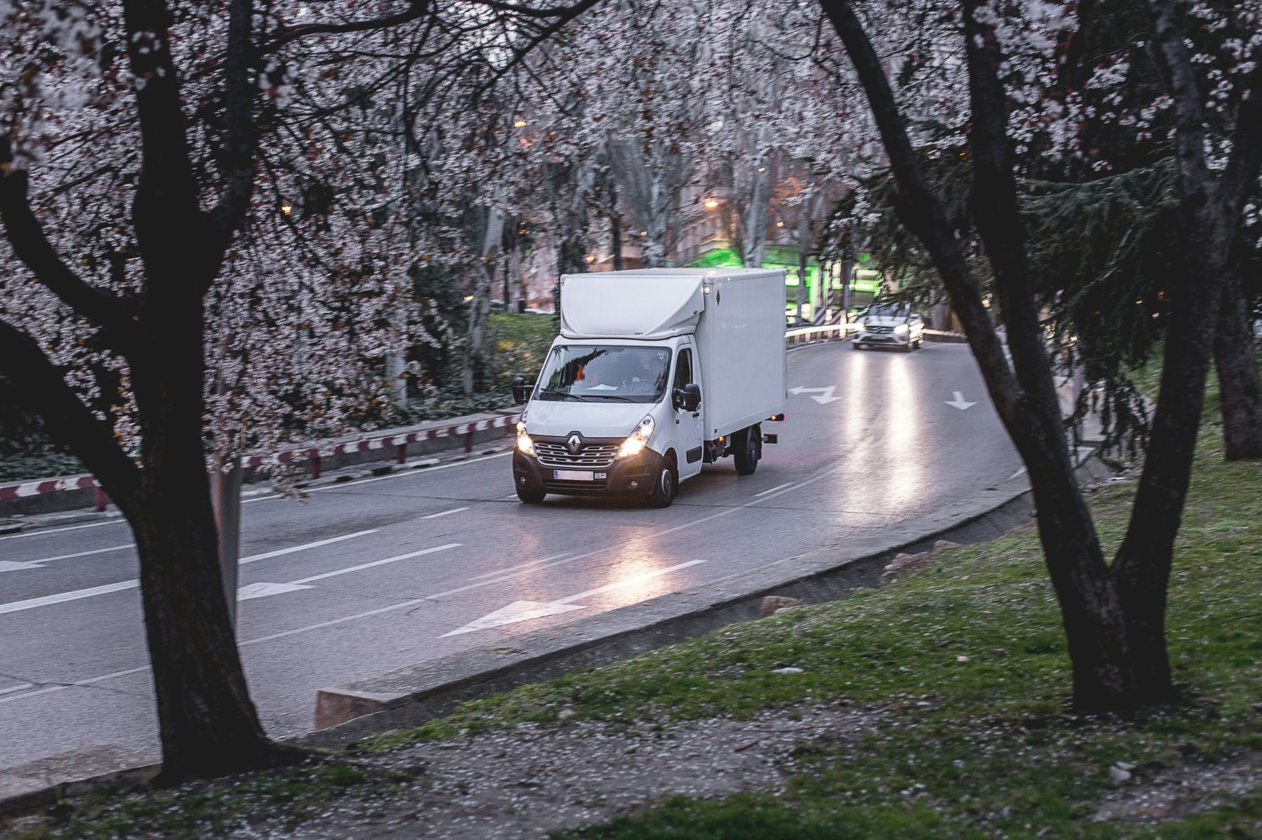 Camion De Baets Art Logistics en livraison